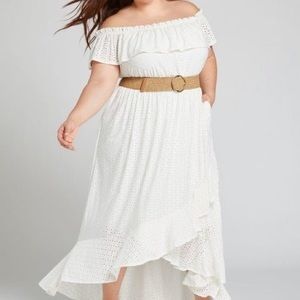 Lane Bryant Off Shoulder Maxi